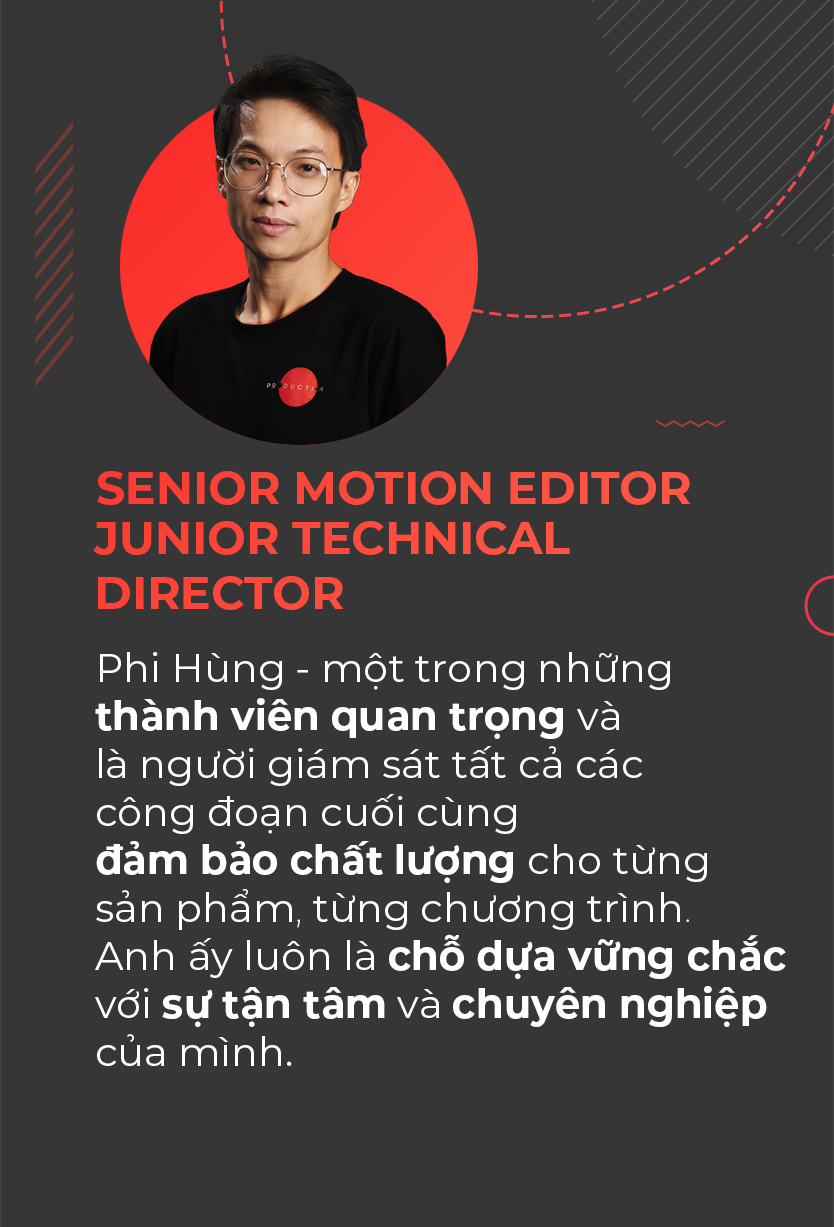 Senior Motion Editor - Junior Technical Director