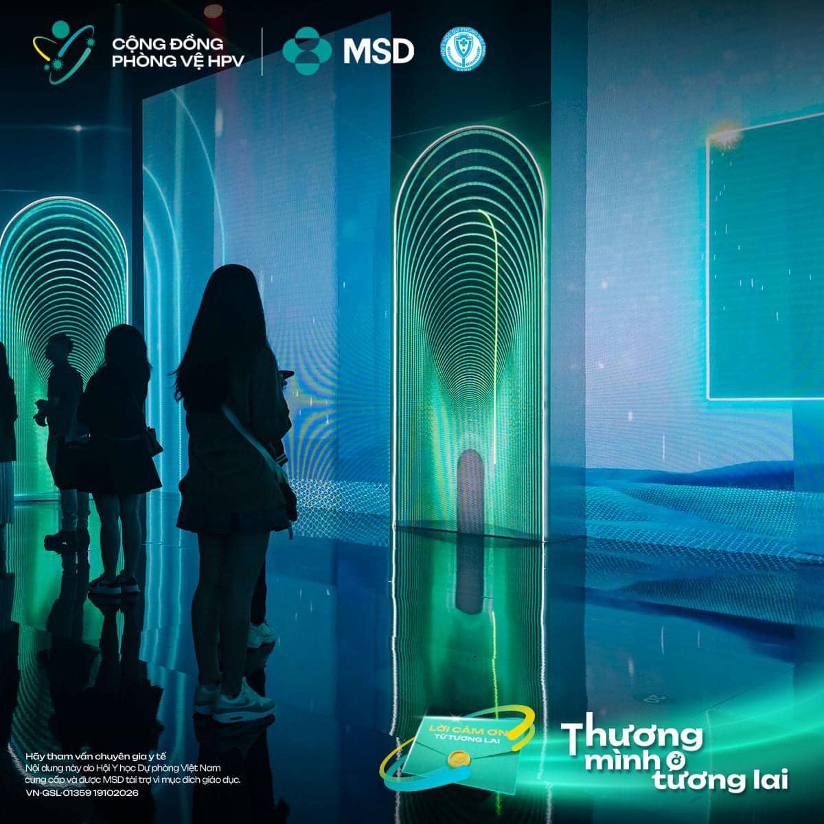 MSD triễn lãm "Thương Mình ở Tương Lai"