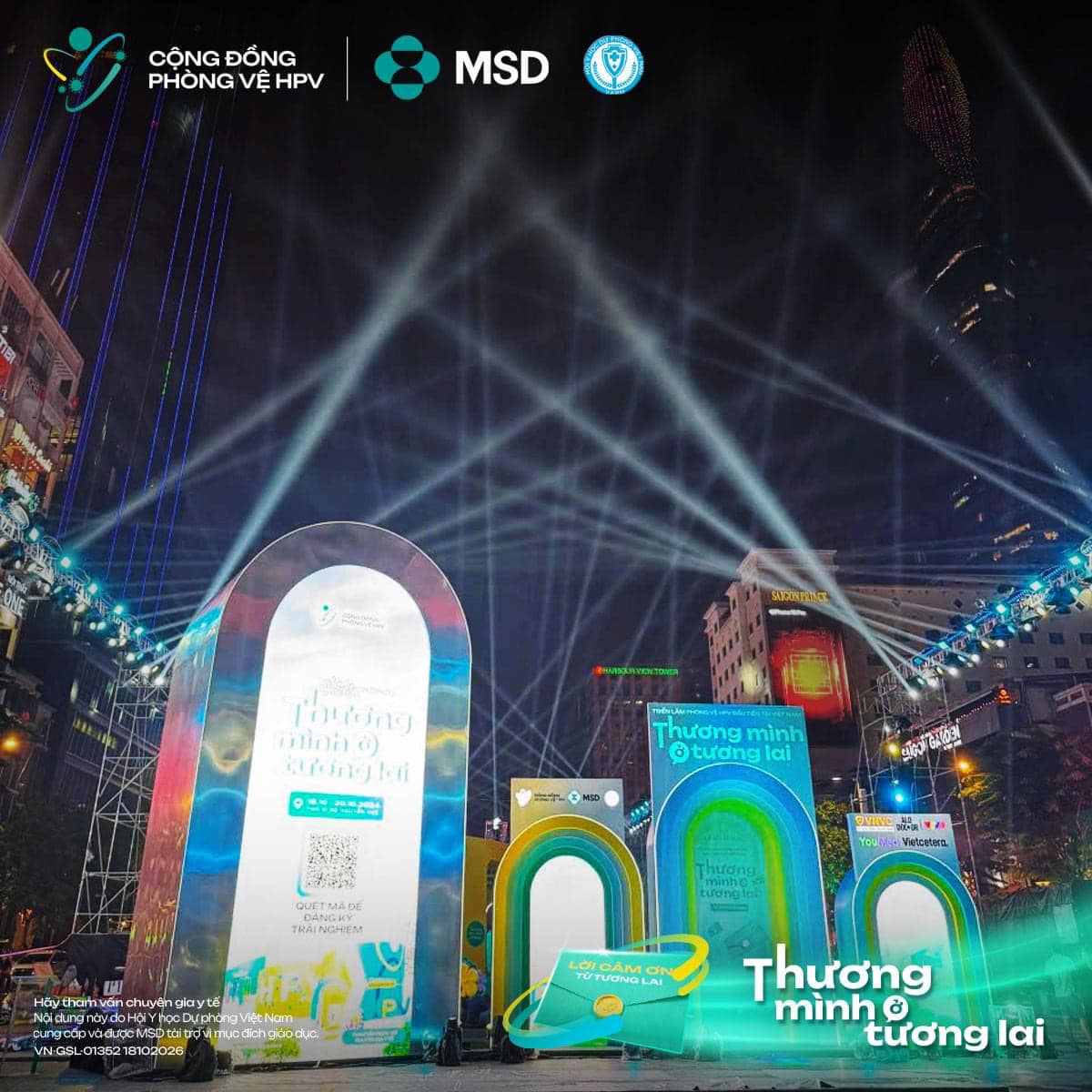 MSD triễn lãm "Thương Mình ở Tương Lai"