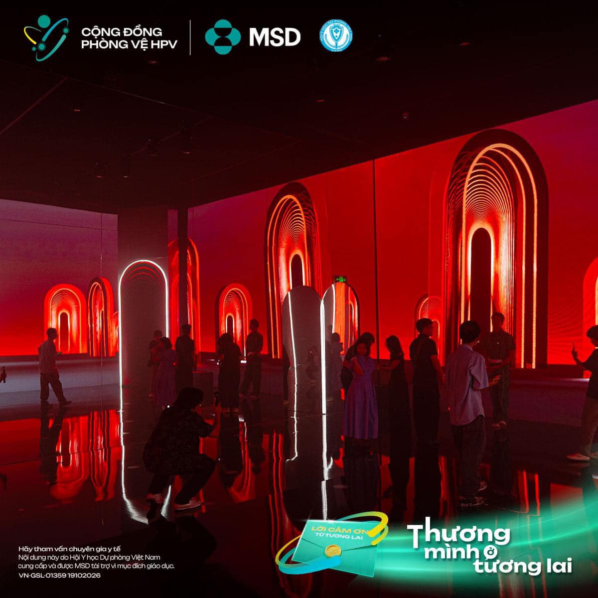 MSD triễn lãm "Thương Mình ở Tương Lai"